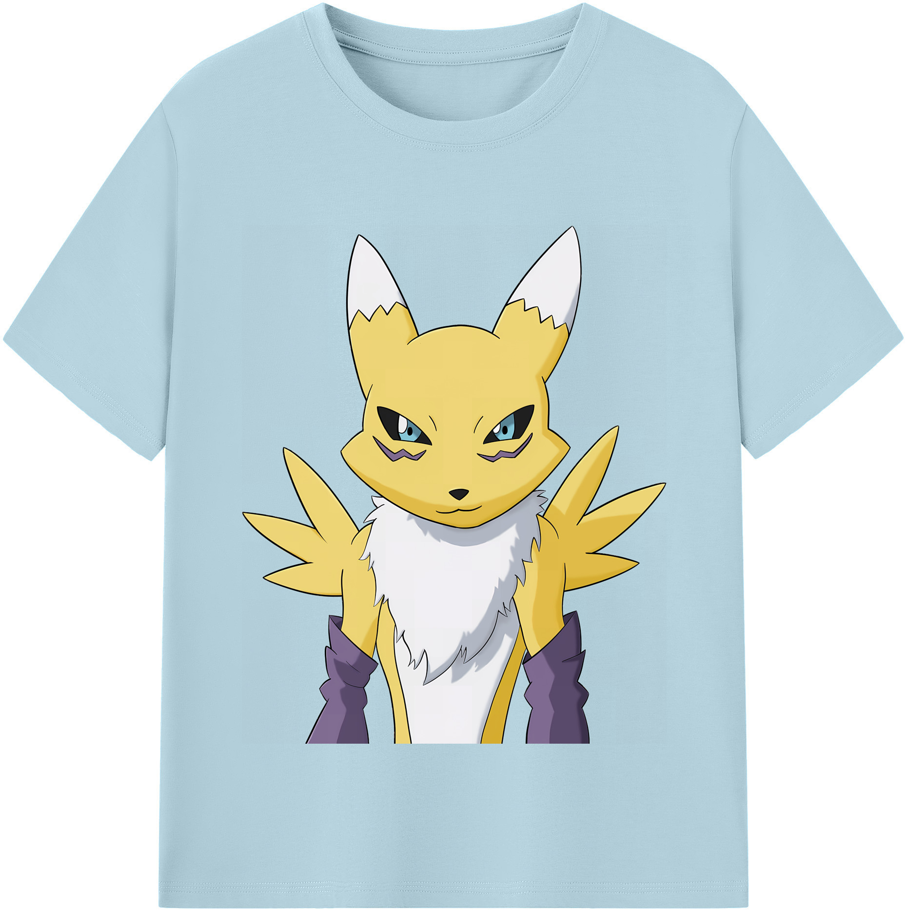 （画像用） Digimon デジタルモンスター/デジモン 綿100％半袖Tシャツ（フロントプリント）